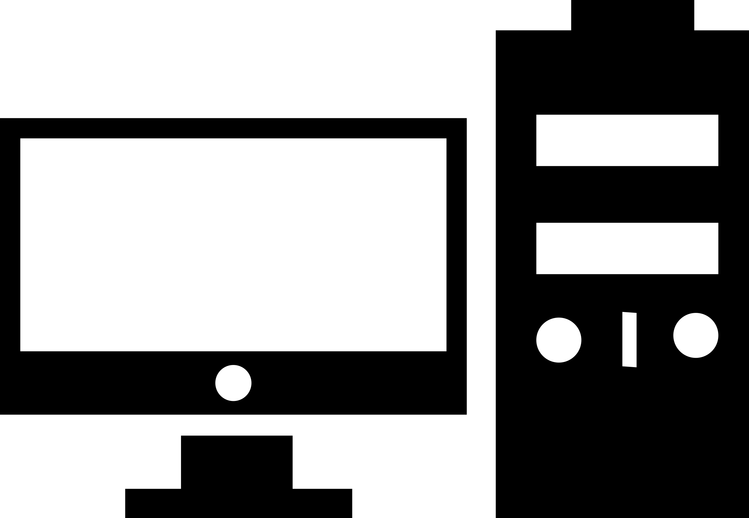 Computer With Monitor Digital Sketch Svg Design Free Vectors